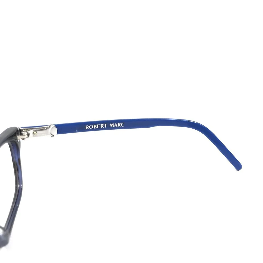 Robert Marc Eyeglasses Frames 810-222 Blue Tortoise Rectangular 50-15-130